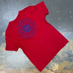 Nike USA Soccer Heather Red Shirt 608617-646 USWNT Olympics Alex Morgan